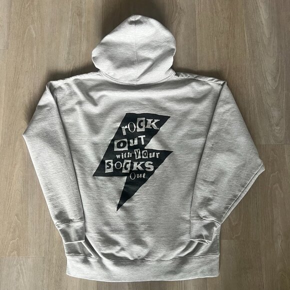 5 Seconds of Summer 5SOS Australian Band Pullover Hoodie Mens XL Gray ROWYSO - Picture 2 of 6